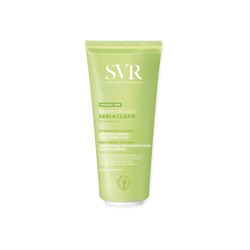 SVR - *Sebiaclear* - Crème nettoyante anti-imperfections purifiante et désincrustante - Peau sensible