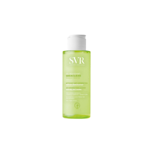 SVR - *Sebiaclear* - Nettoyant moussant purifiant et exfoliant pour le visage et le corps 100 ml - Pour peaux sensibles, mixtes à grasses