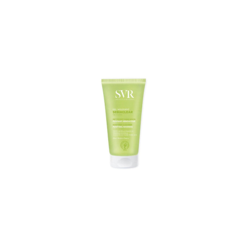 SVR - *Sebiaclear* - Nettoyant moussant purifiant et désincrustant visage et corps 55 ml - Peaux sensibles, mixtes à grasses