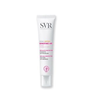 SVR - *Sensifine* - Crème solaire visage apaisante et anti-rougeurs SPF50+ - Peaux à tendance rosacée