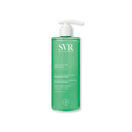 SVR - *Spirial* - Gel douche nettoyant et déodorant 2 en 1 fraîcheur intense - 400ml