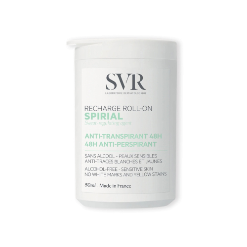 SVR - *Spirial* - Recharge déodorant roll-on anti-transpirant intense