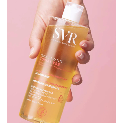 SVR - *Topialyse* - Huile Lavante huile lavante relipidante 400 ml - Peaux sèches et sensibles