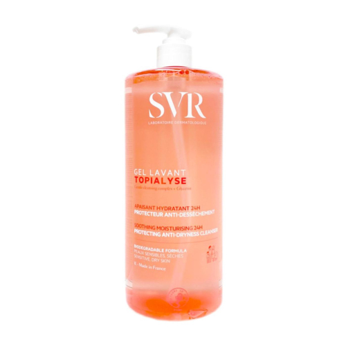 SVR - *Topialyse* - Gel nettoyant protecteur anti-dessèchement hydratant visage, corps et cheveux - Peaux sèches et sensibles