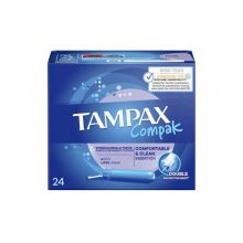 Tampax - Tampons Compak Lites - 24 unités