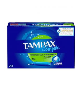 Tampax - Tampons Super Compak - 20 unités