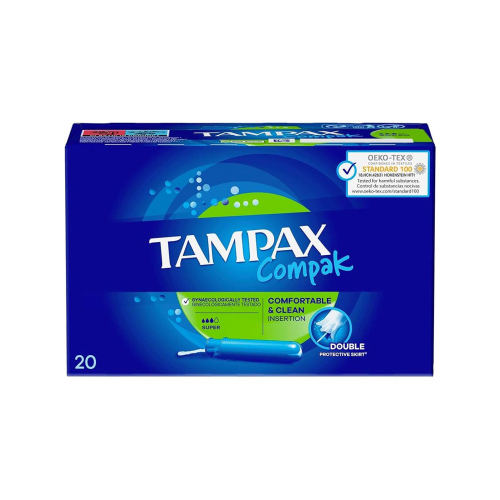 Tampax - Tampons Super Compak - 20 unités