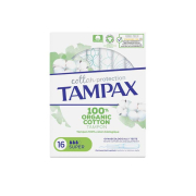 Tampax - Super tampons Cotton Protection - 16 unités