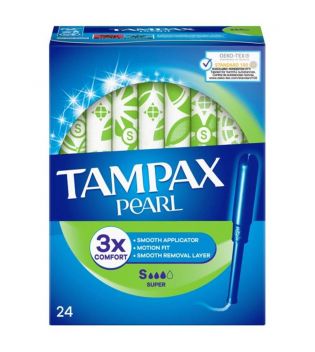 Tampax - Tampons Super Pearl - 24 unités
