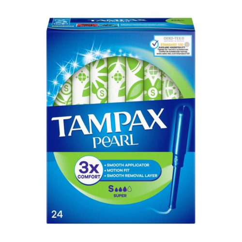 Tampax - Tampons Super Pearl - 24 unités