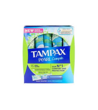 Tampax - Super Tampons Pearl Compak - 16 unités