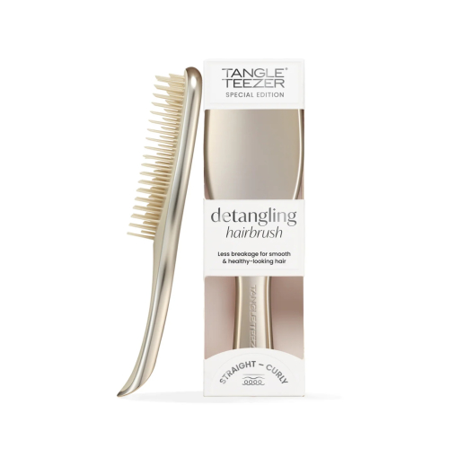 Tangle Teezer - Brosse démêlante avec manche The Ultimate Detangler Chrome - Champagne Gold