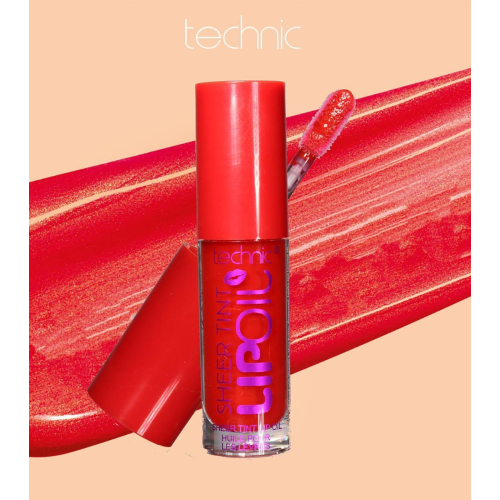 Technic Cosmetics - Huile pour les lèvres Sheer Lip Oil - Crimson