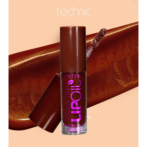 Technic Cosmetics - Huile pour les lèvres Sheer Lip Oil - Tough Cookie