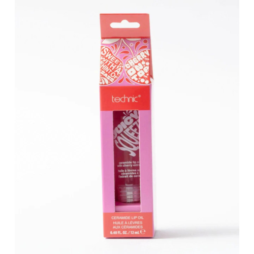 Technic Cosmetics - Huile à lèvres porte-clés Juicy Squeeze Ceramide - Cherry On Top