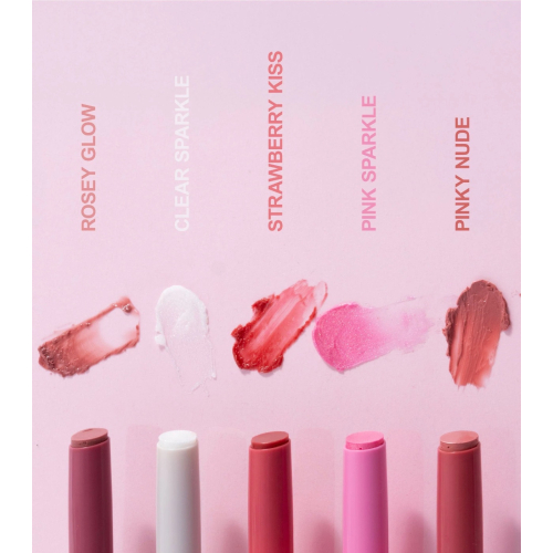 Technic Cosmetics - Huile à lèvres solide avec couleur Twist & Shine - Pink Sparkle