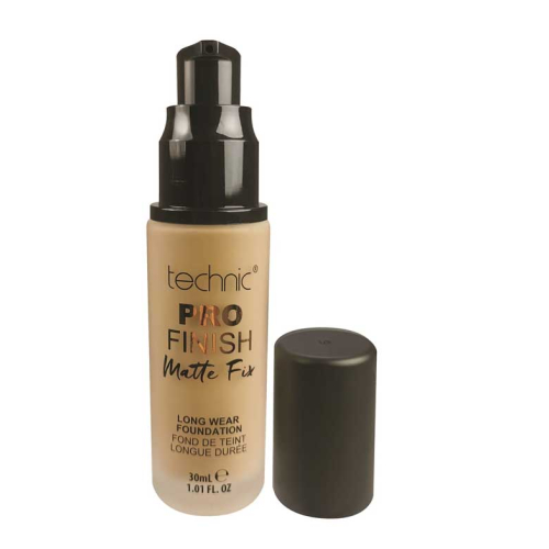 Technic Cosmetics - Fond de teint Pro Finish Matte Fix - Honey