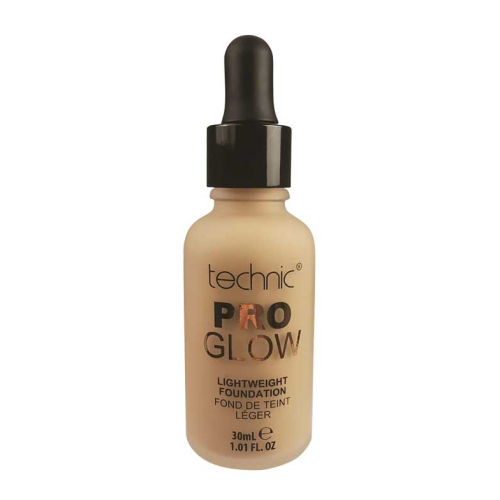 Technic Cosmetics - Base de maquillage Pro Glow Foundation - Honey