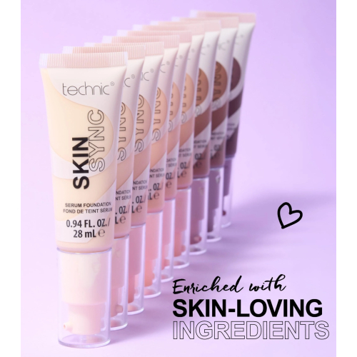 Technic Cosmetics - Base de maquillage Skin Sync - Alabaster