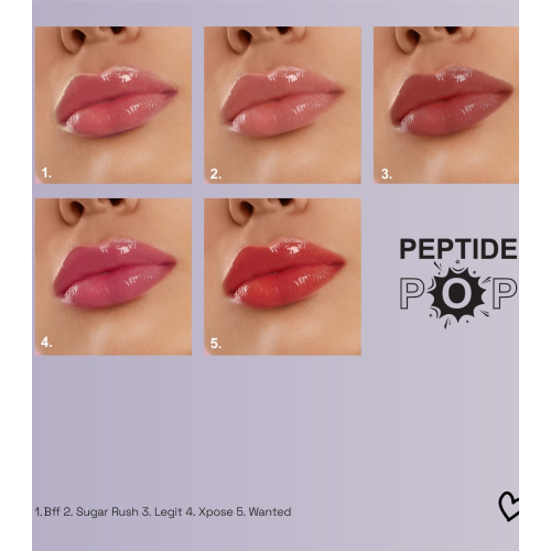 Technic Cosmetics - Brillant à lèvres Peptide Pop - Legit