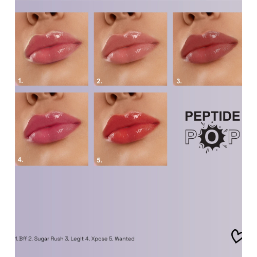 Technic Cosmetics - Brillant à lèvres Peptide Pop - Wanted