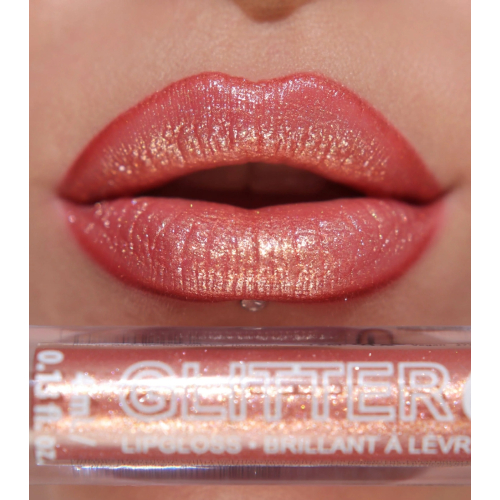 Technic Cosmetics - Brillant à lèvres Glitter Gloss - Rose Gold