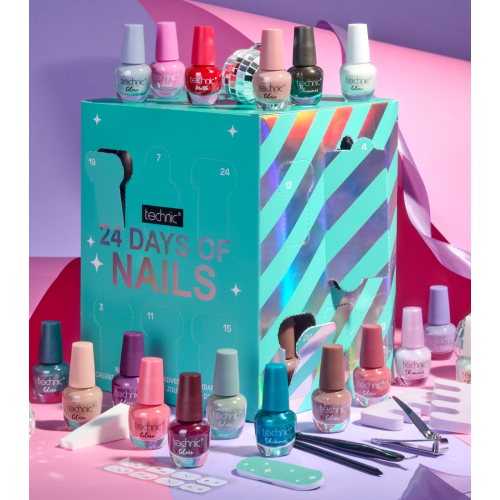 Technic Cosmetics - Calendrier de l'avent 24 Days of Nails Advent