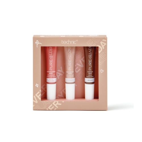 Technic Cosmetics - *Celebrate You!* - Coffret cadeau Pure Glow Trio