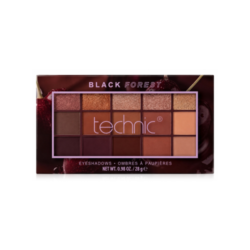 Technic Cosmetics - *Cherry Chocolate* - Palette de fards à paupières - Black Forest