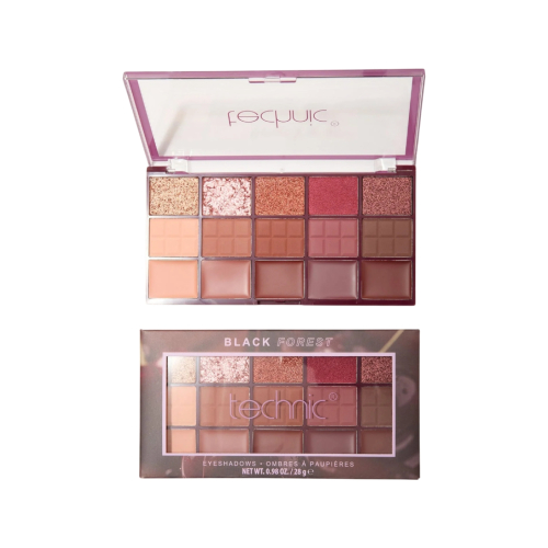 Technic Cosmetics - *Cherry Chocolate* - Palette de fards à paupières - Black Forest