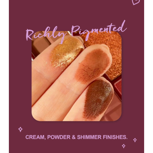 Technic Cosmetics - *Cherry Chocolate* - Palette de fards à paupières - Black Forest