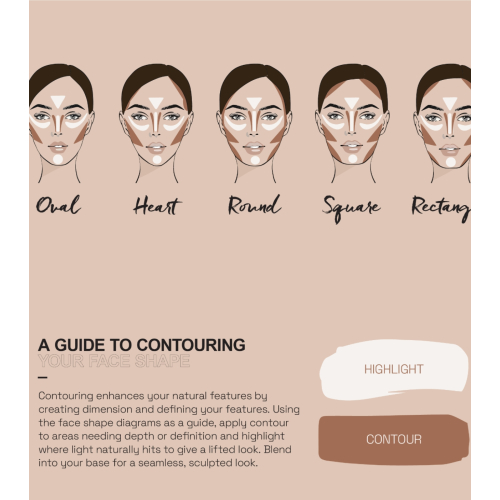 Technic Cosmetics - Stick contouring Easy Blend Contour Stick - Cool Medium