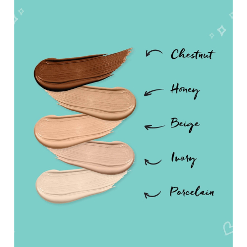 Technic Cosmetics - Fluide correcteur 3-IN-1 Canvas - Chestnut