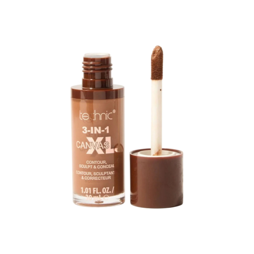 Technic Cosmetics - Anti-cernes liquide 3-IN-1 Canvas XL - Chestnut