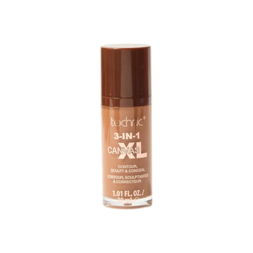 Technic Cosmetics - Anti-cernes liquide 3-IN-1 Canvas XL - Chestnut