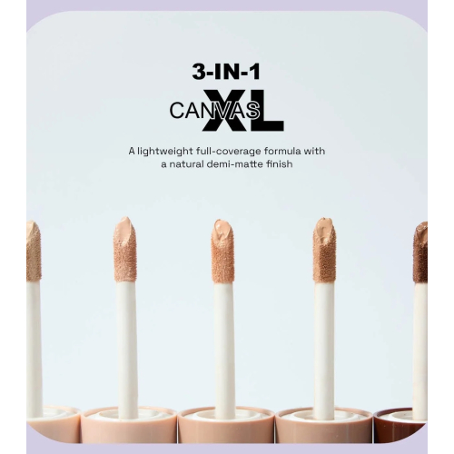 Technic Cosmetics - Anti-cernes liquide 3-IN-1 Canvas XL - Chestnut