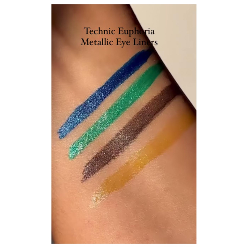 Technic Cosmetics - Eyeliner liquide métallisé Euphoria - Gold