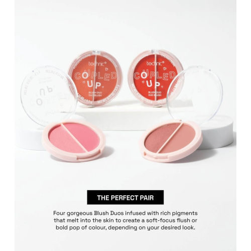 Technic Cosmetics - Duo de Blush Coupled Up - Island Romance