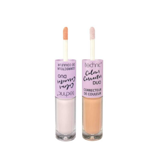 Technic Cosmetics - Duo Anti-Cernes Colour Corrector - Peach/Lavender