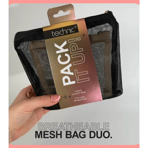Technic Cosmetics - Duo de trousses de maquillage Pack it Up!