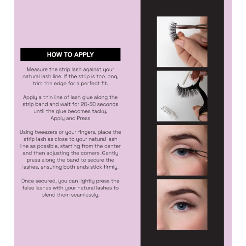 Technic Cosmetics - *Elastic Lashes* - Faux cils - Classic Seamless