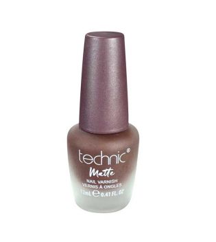 Technic Cosmetics - Vernis à ongles matte - Cocoa