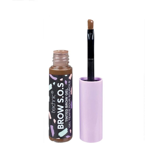 Technic Cosmetics - Gel Fixateur Sourcils Brow S.O.S. - Caramel Brown