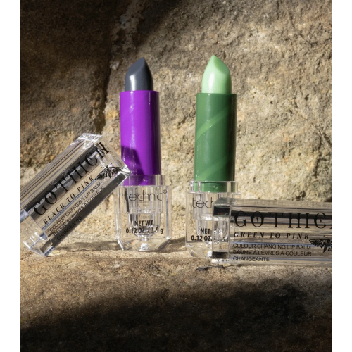 Technic Cosmetics - *Gothica* - Baume changeant de couleur avec pH - Green To Pink
