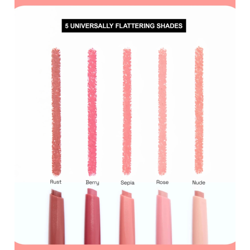 Technic Cosmetics - Rouge à lèvres Blurred Line Matte - Sepia