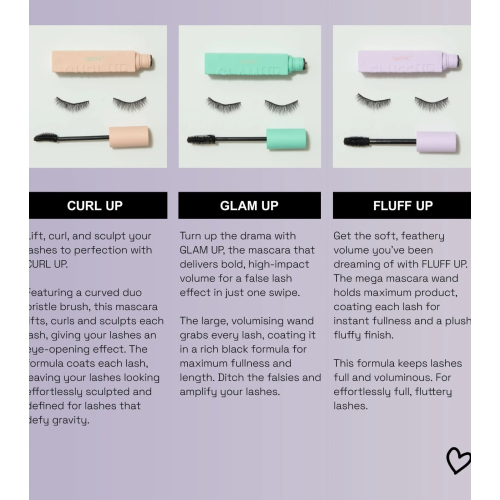 Technic Cosmetics - Mascara Effet Faux Cils Glam Up