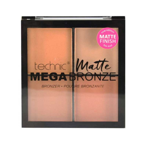 Technic Cosmetics - Palette de poudre bronzante Matte Mega Bronze