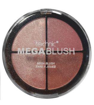 Technic Cosmetics - Palette de fards à joues Mega Blush