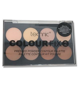 Technic Cosmetics - Poudre Palette Contour Colour Fix 2