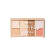 Technic Cosmetics - Palette de crèmes pour le visage, fond de teint, blush et poudre bronzante - Light
